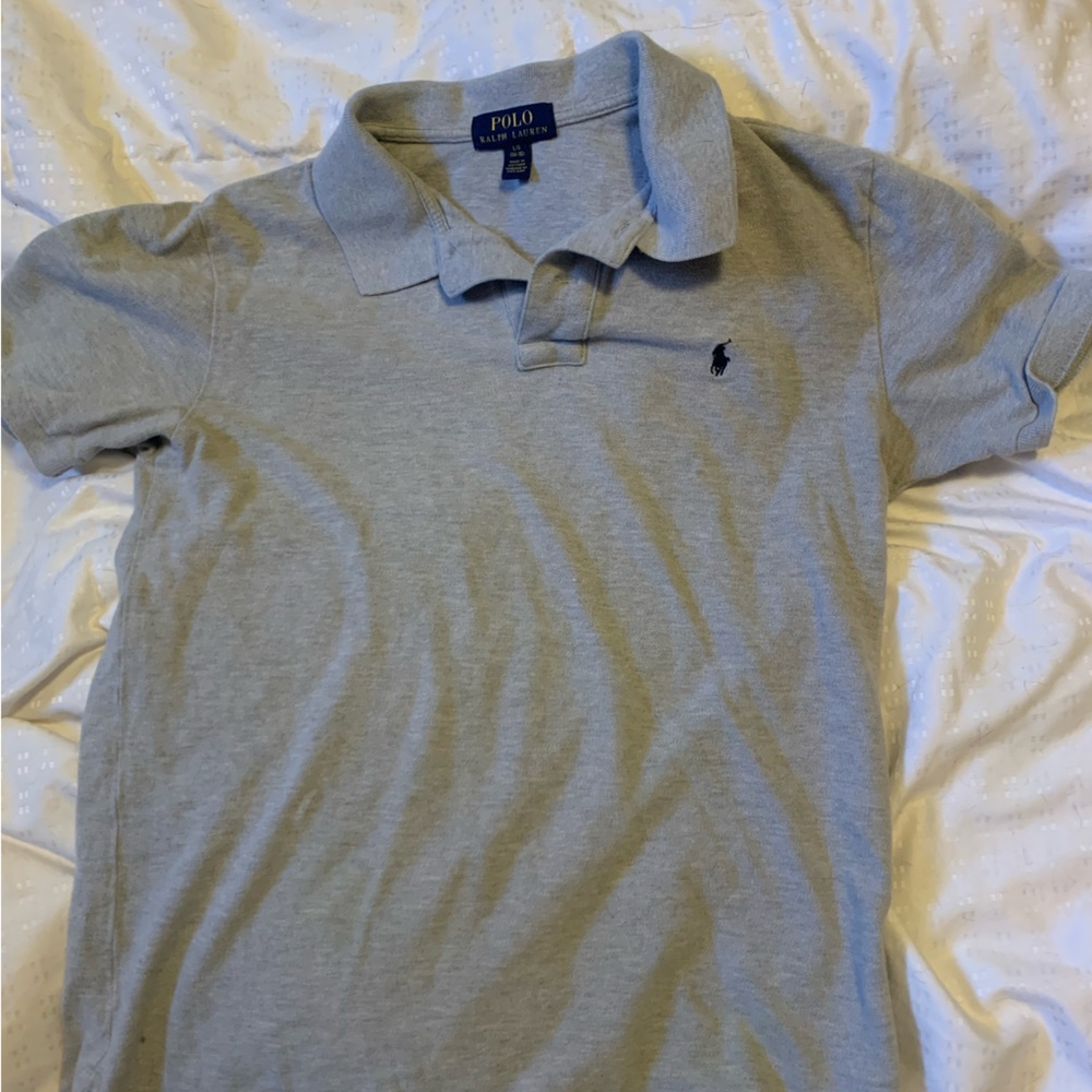 Youth Polo by Ralph Lauren Grey Polo